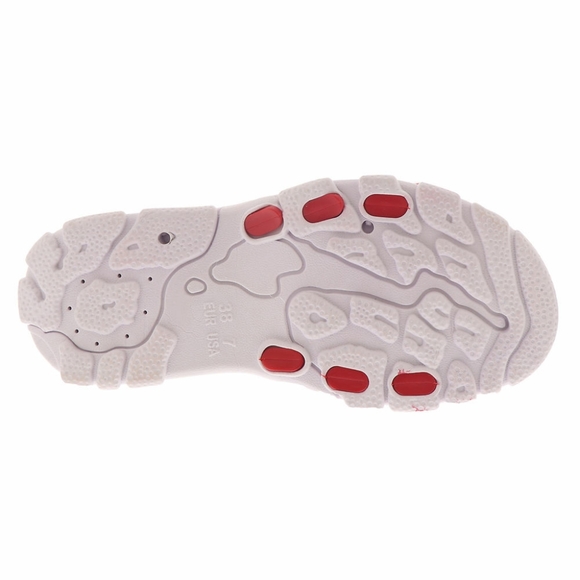 NWT BEBE WOMEN'S RED SLIP ON SLIDES SANDALS - Picture 6 of 8